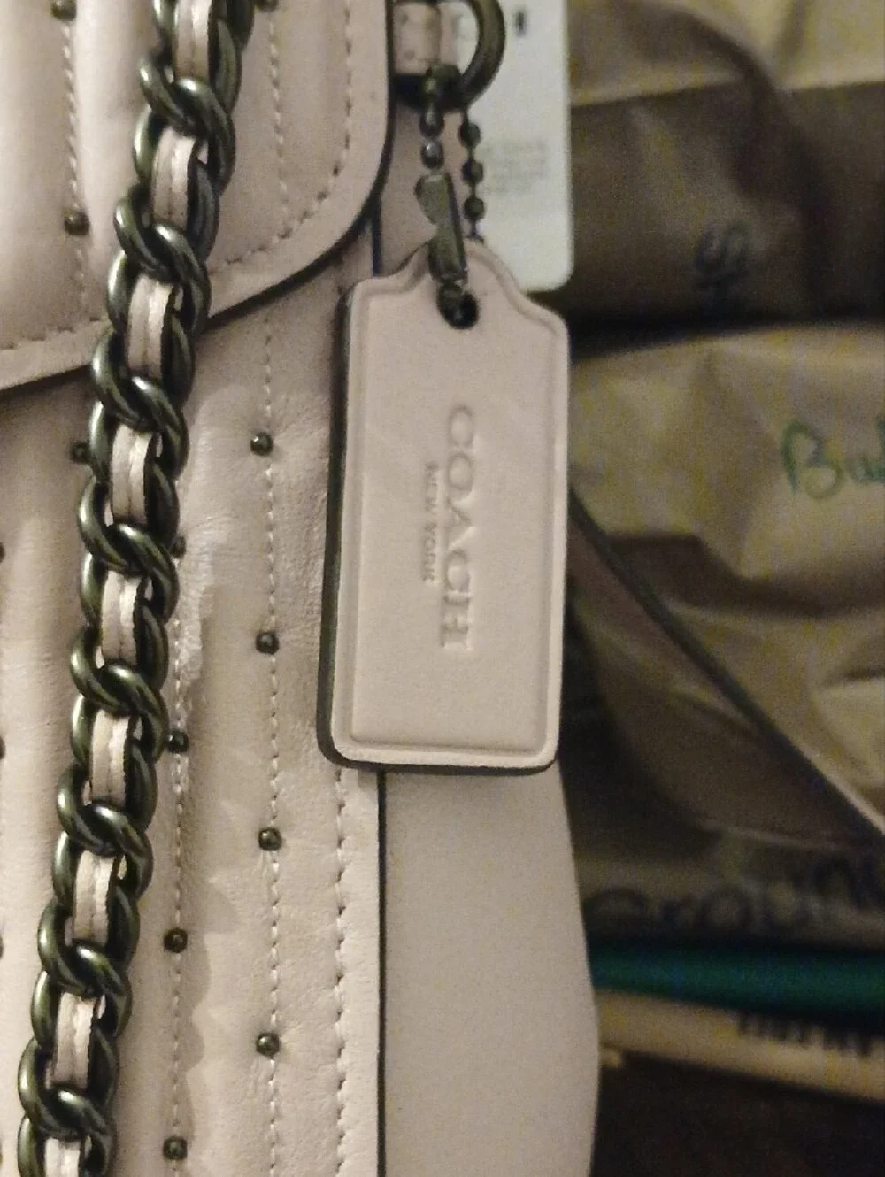 Coach stylish pale